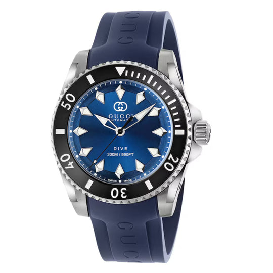 Gucci Dive Men's Blue Strap Automatic Watch - YA136359