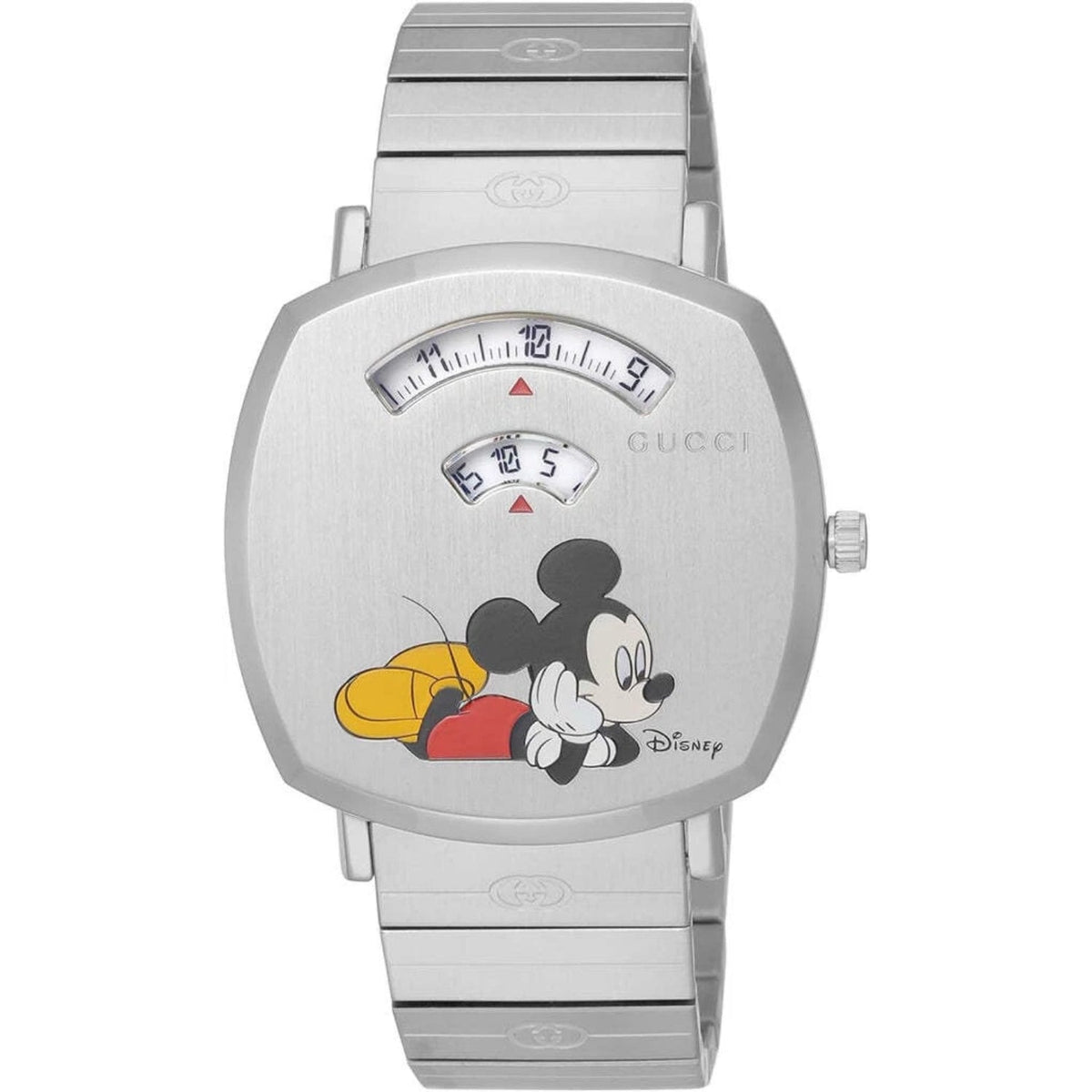 Gucci Unisex YA157418 Silver-tone Stainless Steel Watch