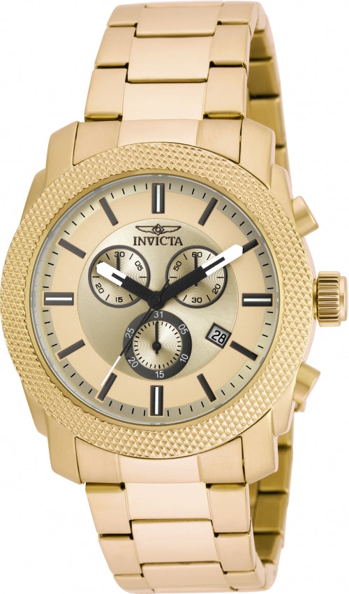 Invicta Men's 17744 Specialty Quartz Chronograph Champagne Dial Watch