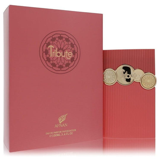 Tribute Pink by Afnan EDP Spray 3.3 oz for Women