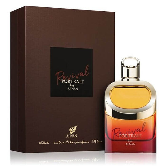 Portrait Revival Brown by Afnan EDP Spray 3.3 oz for Unisex