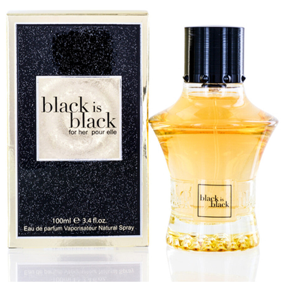 Black Is Black by Nu Parfums EDP Spray 3.4 oz for Women
