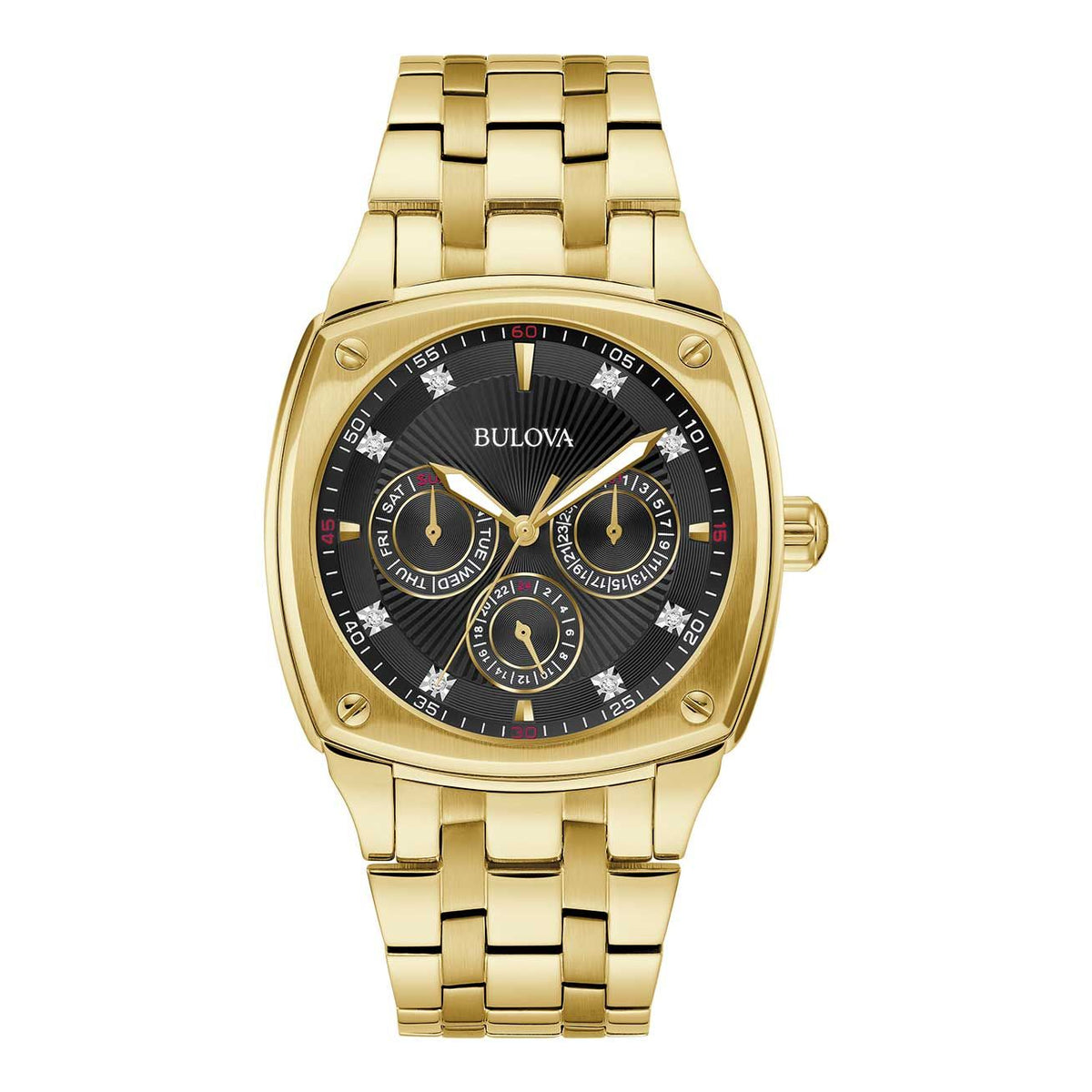 Bulova Classic Collection Men's Gold-tone Bracelet Quartz Watch - 97D138