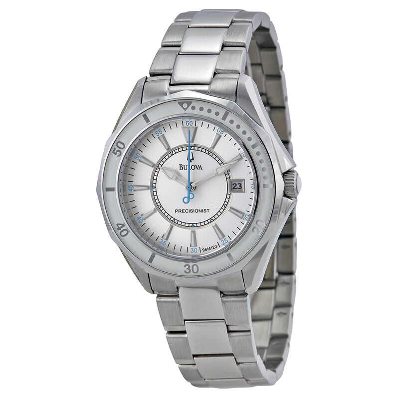 Bulova Bulova Precisionist Winterpark Women's Silver Bracelet Quartz Watch - 96M123