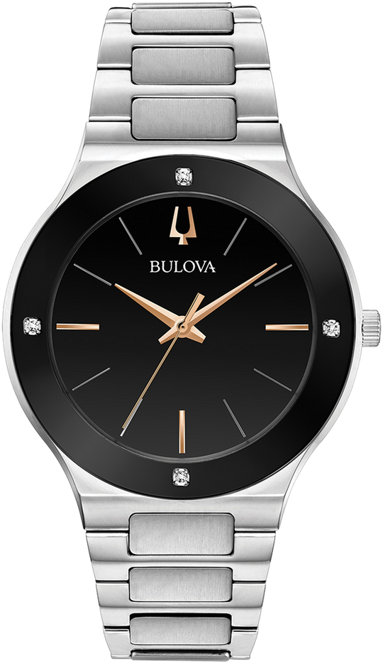 Bulova Bulova Millennia Men's Silver Bracelet Quartz Watch - 96E117