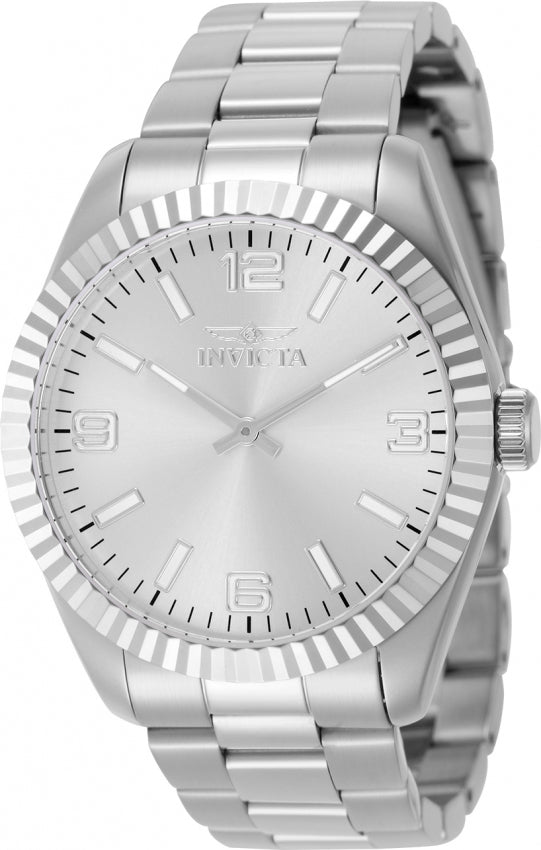 Invicta Men's 49671 Specialty Quartz PC20S Silver Dial Watch