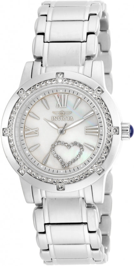 Invicta Women's 16706 Angel Quartz Silver Dial Watch