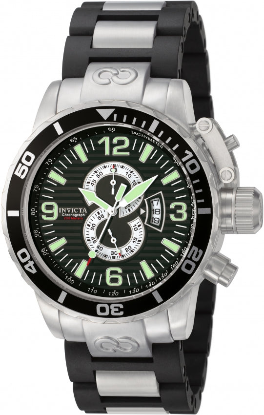 Invicta Men's 4898 Corduba Quartz Chronograph Black Dial Watch