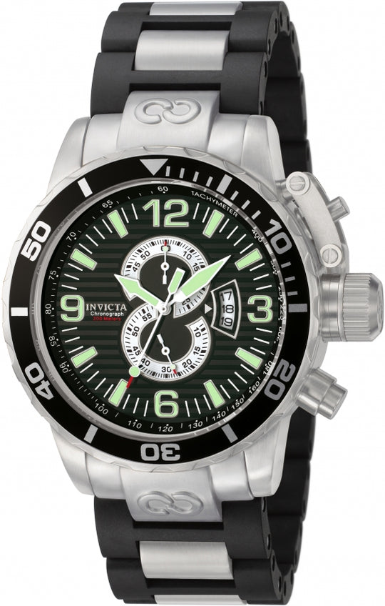 Invicta Men's 4898 Corduba Quartz Chronograph Black Dial Watch
