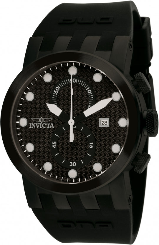 Invicta Men's 10472 DN Quartz Chronograph Black Dial Watch