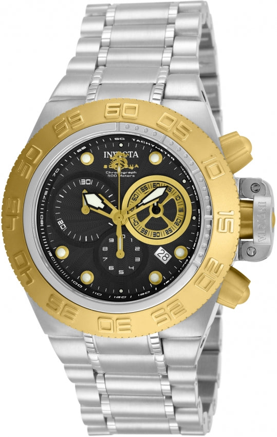 Invicta Men's 10144 Subaqua Quartz Chronograph Black Dial Watch