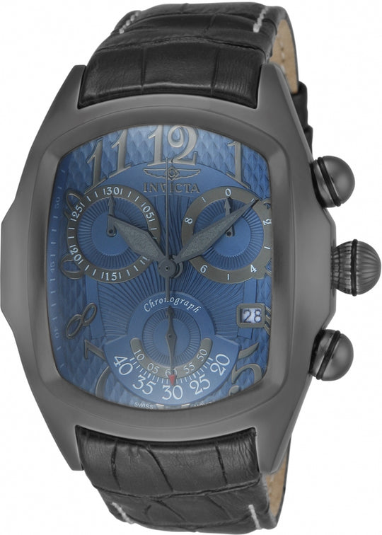 Invicta Men's 13007 Lupah Quartz Chronograph Blue Dial Watch