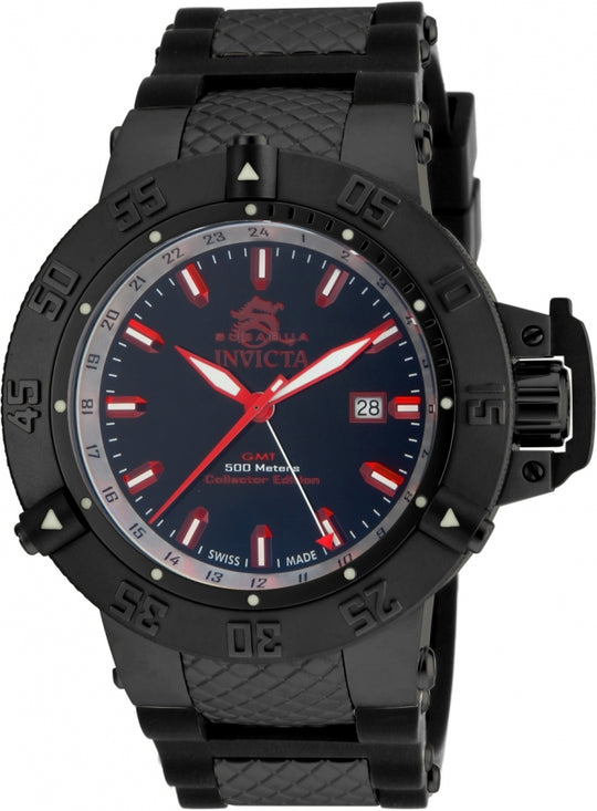 Invicta Men's 13915 Subaqua Dragon Quartz Black Dial Watch