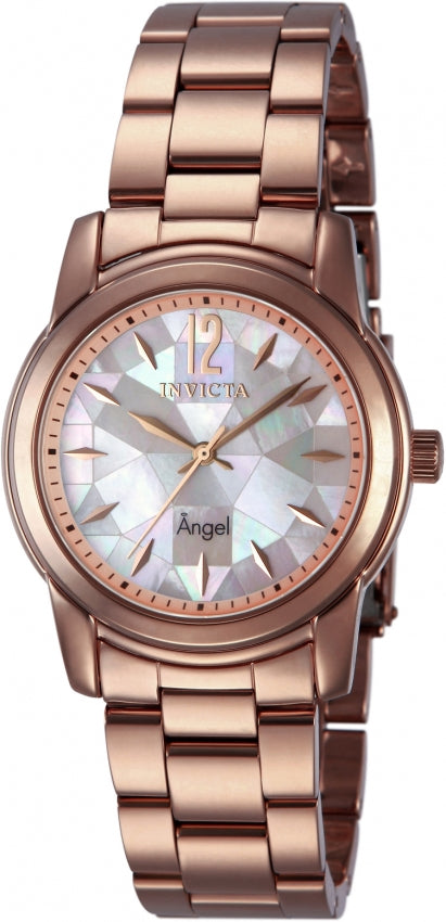 Invicta Women's 12625 Angel Quartz Mother of Pearl Dial Watch