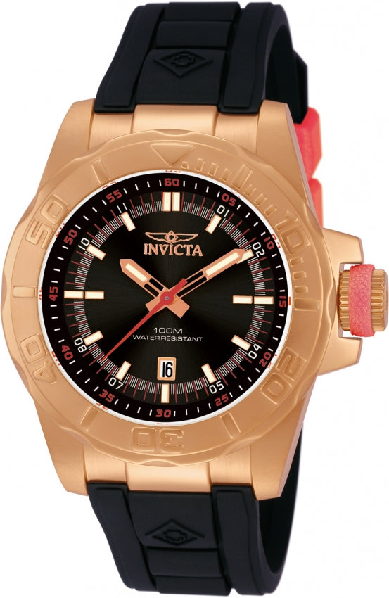 Invicta Men's 12166 Pro Diver Quartz Silver Dial Watch