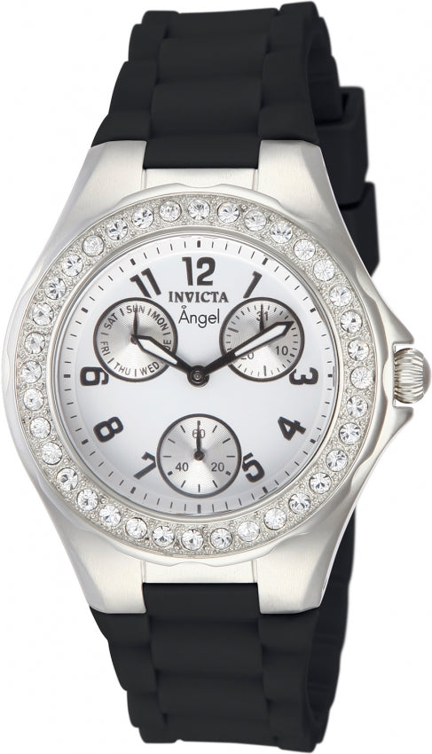 Invicta Women's 1647 Angel Quartz Silver Dial Watch