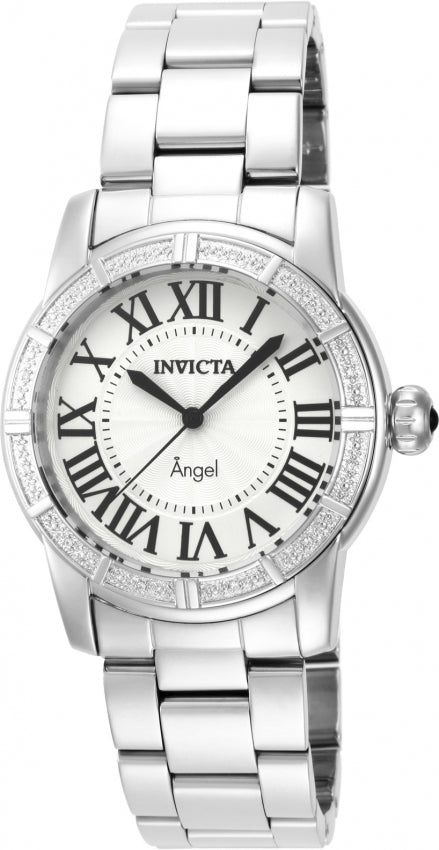 Invicta Women's 14373 Angel Quartz Silver Dial Watch