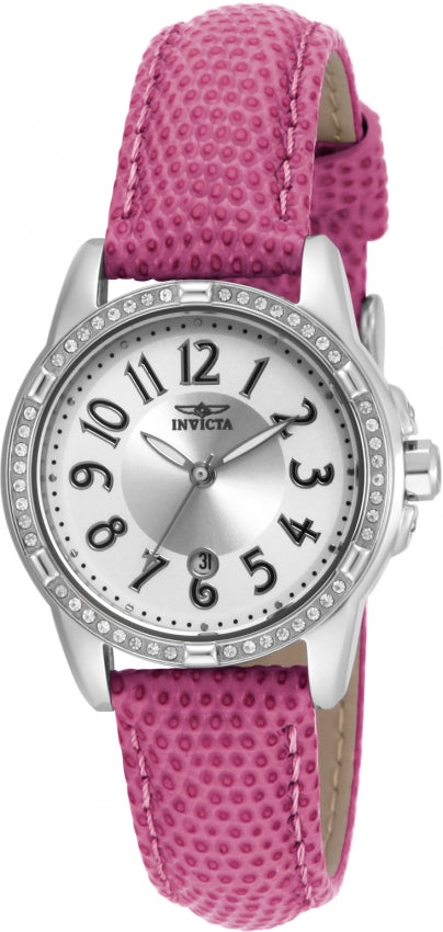 Invicta Women's 16339 Angel Quartz Silver Dial Watch