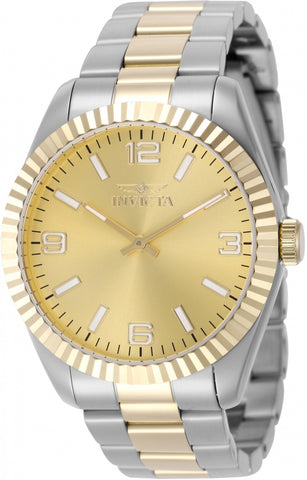 Invicta Men's 49679 Specialty Quartz PC20S Gold Dial Watch