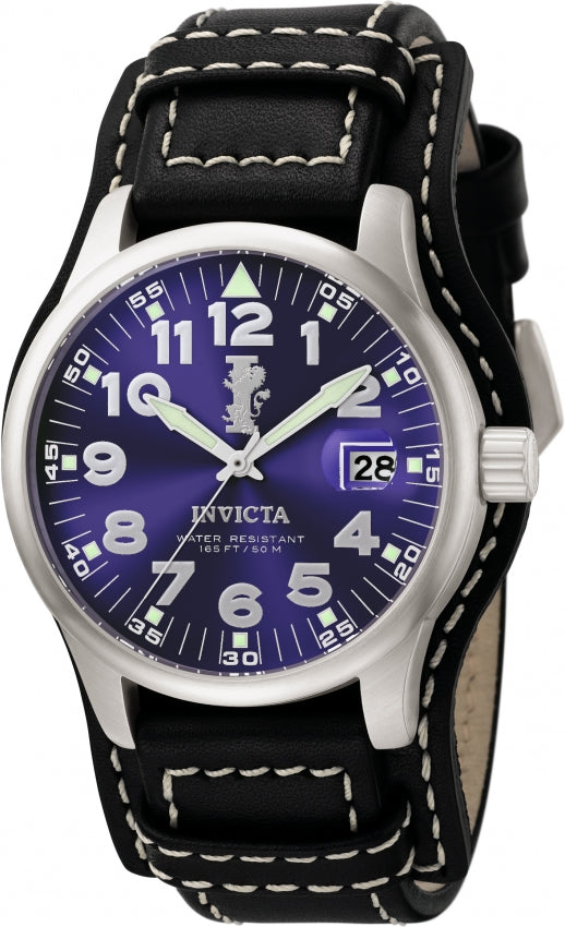 Invicta Men's 6104 I-Force Quartz 3 Hand Blue Dial Watch