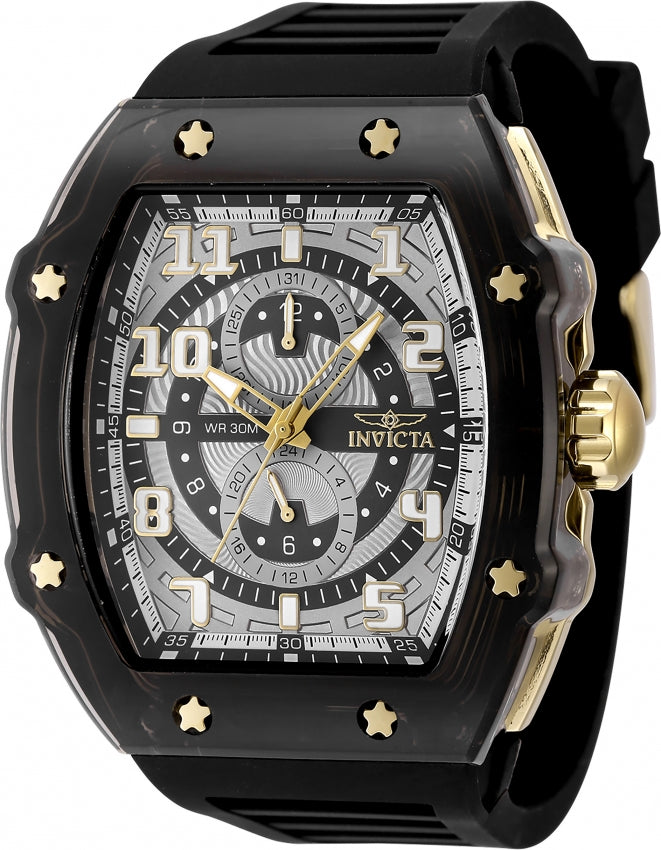 Invicta Men's 48715 Racing Quartz Grey Dial Watch