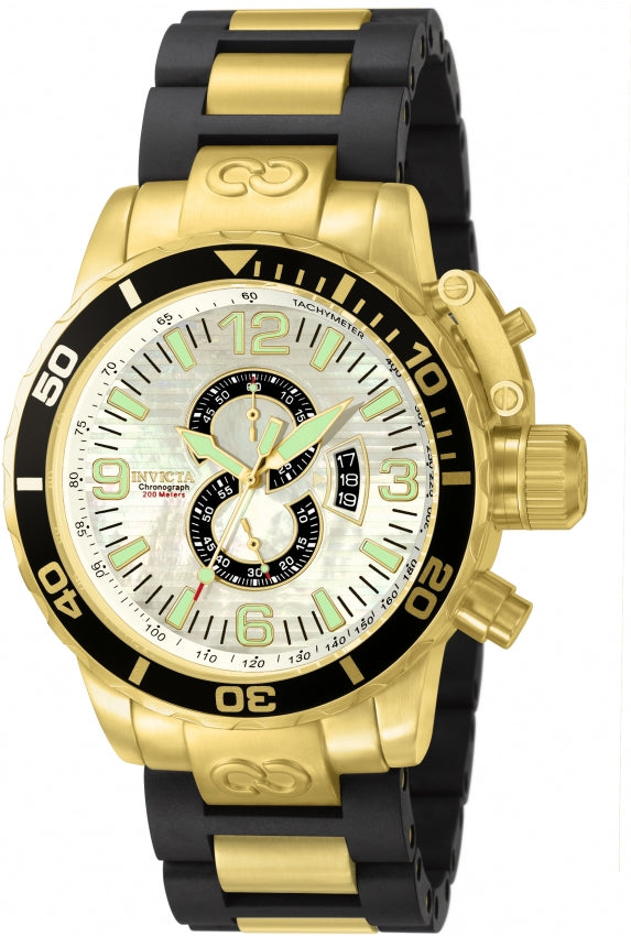 Invicta Men's 4899 Corduba Quartz Chronograph Silver Dial Watch