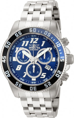 Invicta Men's 16526 Cruiseline Quartz Chronograph Blue Dial Watch
