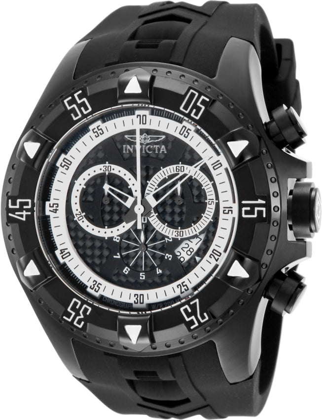 Invicta Men's 12691 Excursion Quartz Chronograph Black Dial Watch