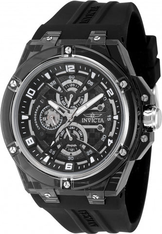 Invicta Men's 48803 Invicta Racing Quartz Black Dial Chronograph Watch