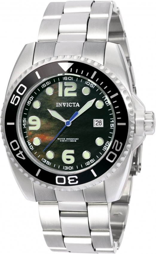 Invicta Men's 0480 Pro Diver Quartz Black Dial Watch