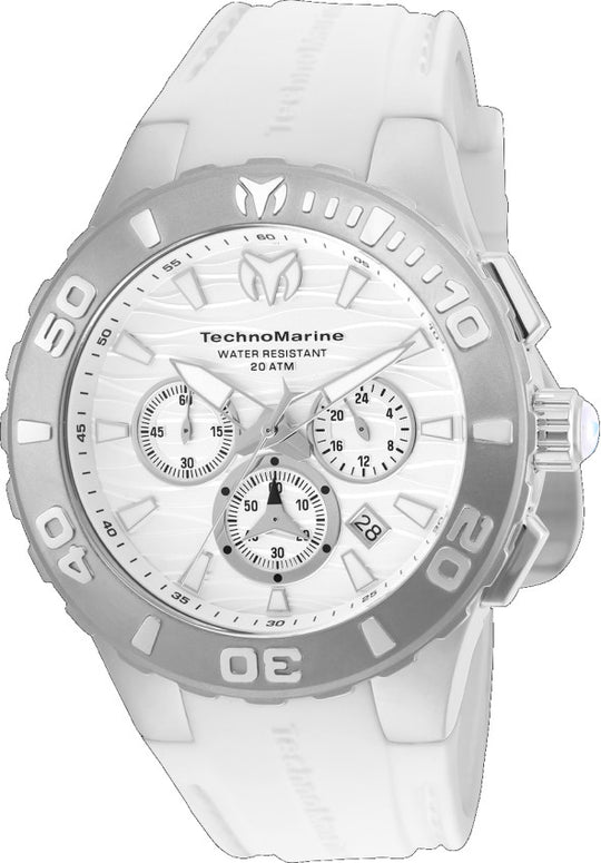 Technomarine Men's TM-115072 Cruise Medusa Quartz White Dial Watch