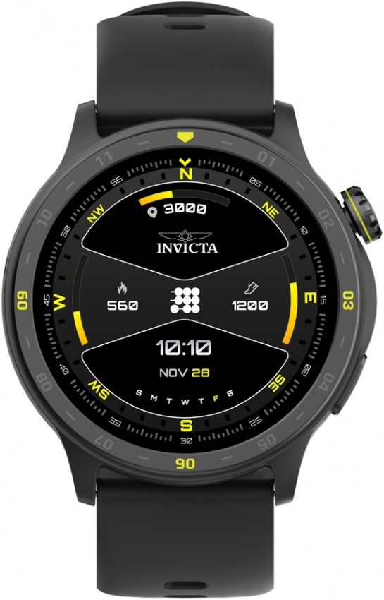 Invicta Unisex's ITECH-001 I-Tech Digital Black