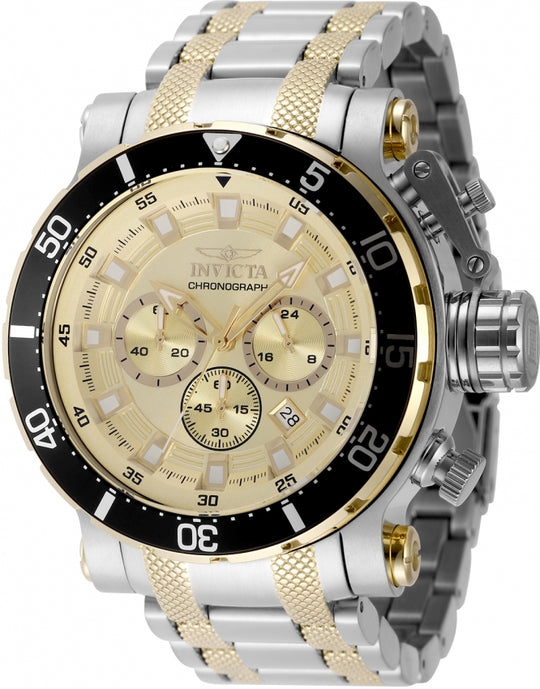Invicta Men's 49224 Coalition Forces Quartz VD53 Gold Dial Watch