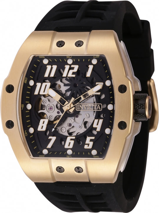 Invicta Men's 44892 S1 Rally Automatic NH70 Black Dial Watch