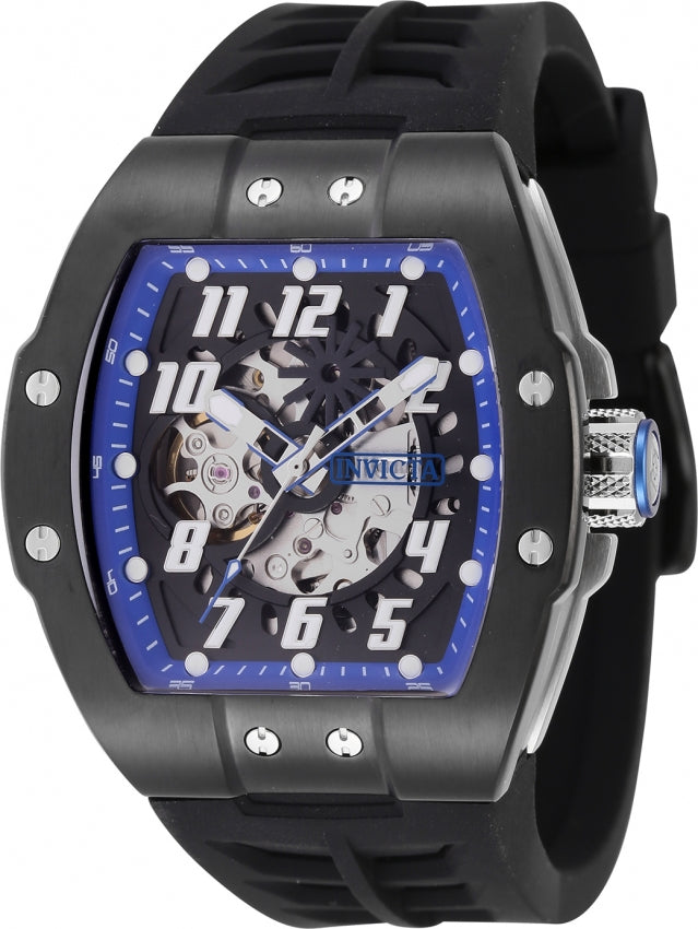 Invicta Men's 44894 S1 Rally Automatic NH70 Blue, Black Dial Watch