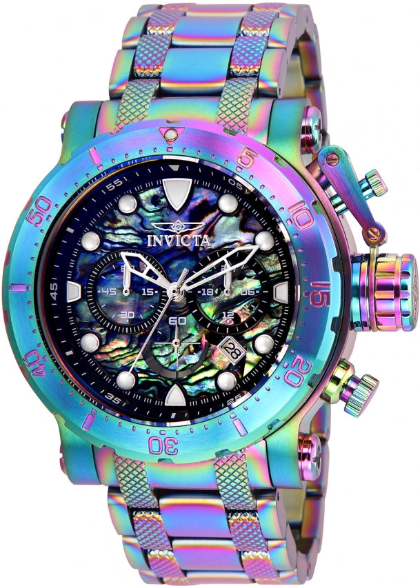 Invicta Men's 26507 Coalition Forces Quartz Chronograph Iridescent Dial Watch