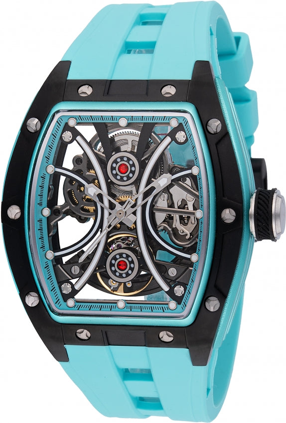 Invicta Men's 49019 S1 Rally Automatic 3 Hand Light Blue Dial Watch