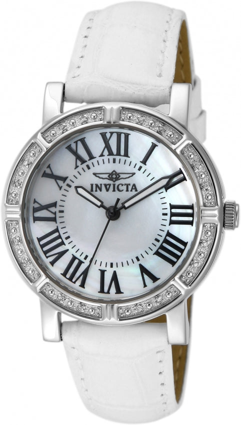 Invicta Women's 12641 Wildflower Quartz Mother of Pearl Dial Watch