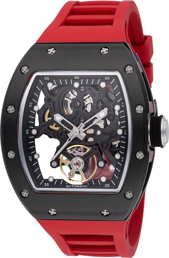 Invicta Men's 49027 S1 Rally Automatic 3 Hand Black Dial Watch