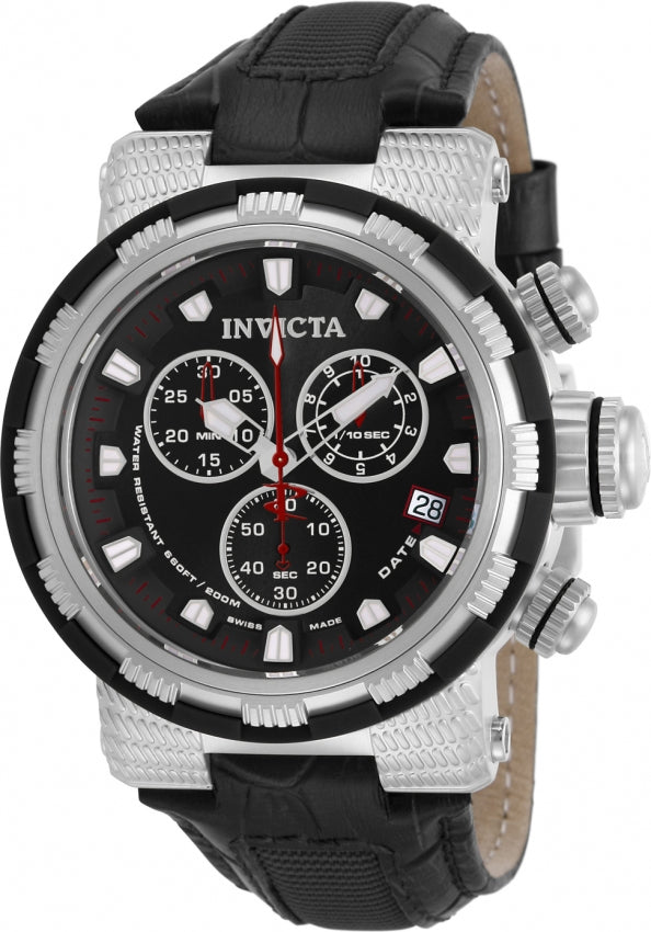 Invicta Men's 11230 Reserve Quartz Chronograph Black Dial Watch