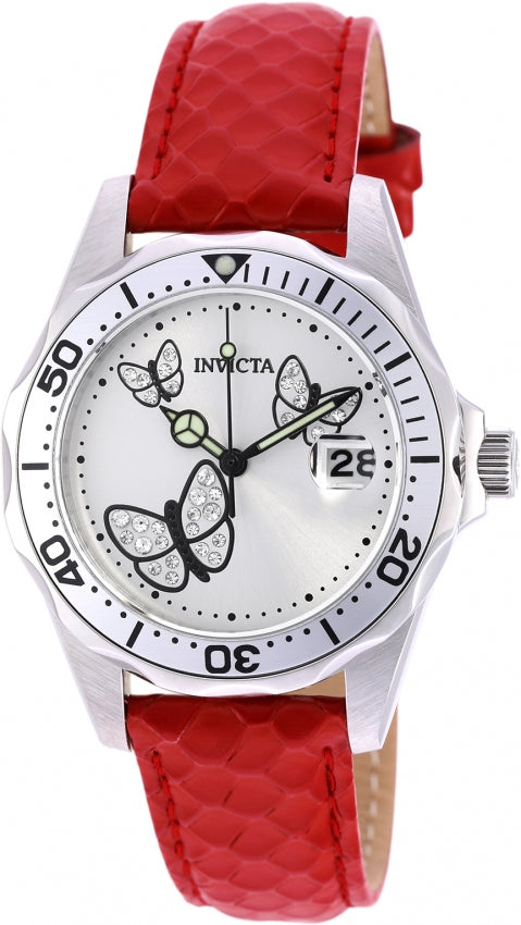 Invicta Women's 19739 Angel Quartz Silver Dial Watch