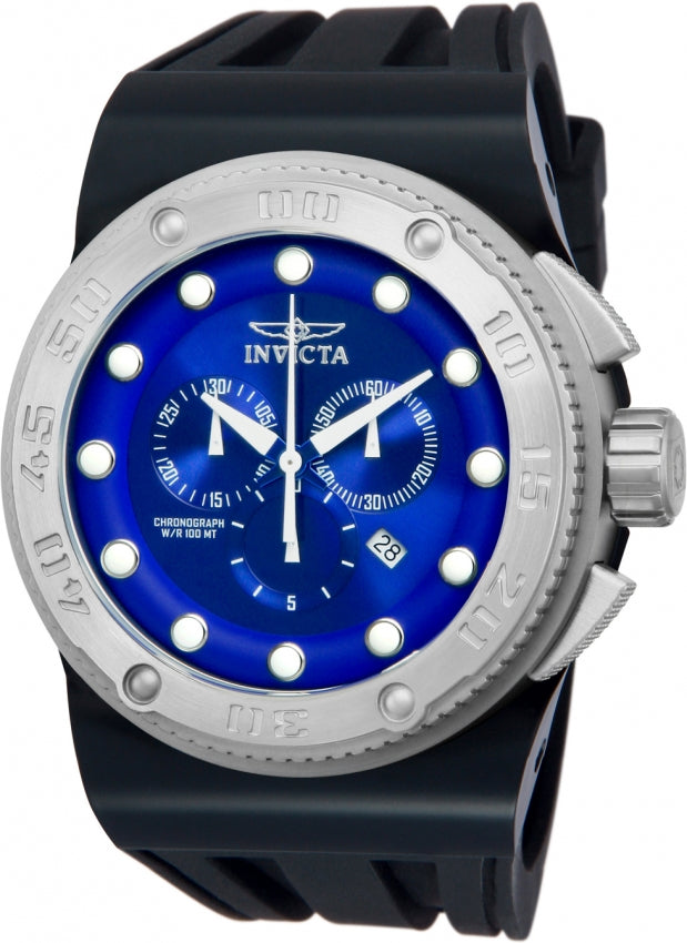 Invicta Men's 12292 Akula Quartz Chronograph Blue Dial Watch