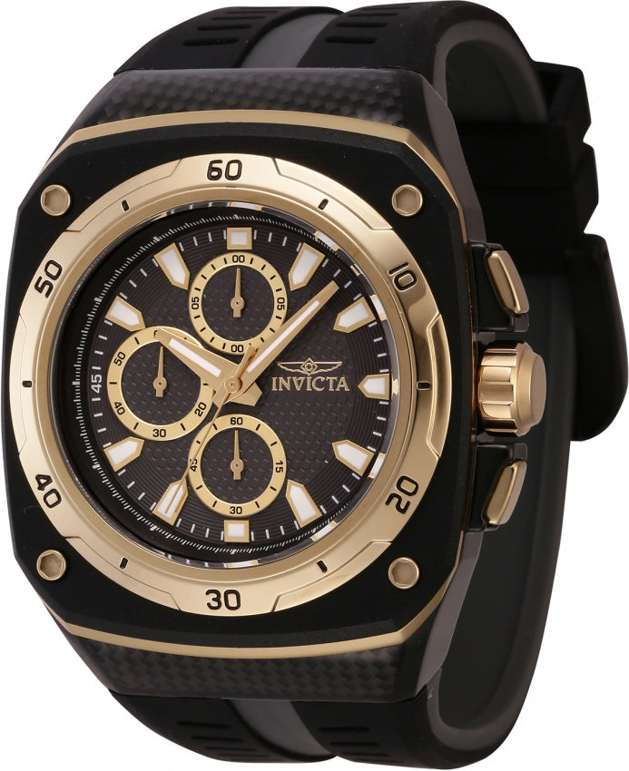 Invicta Men's 46110 Speedway Quartz Chronograph Black Dial Watch