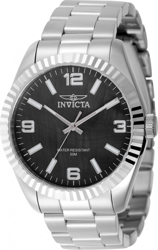Invicta Men's 50129 Specialty Quartz PC21 Black Dial Watch
