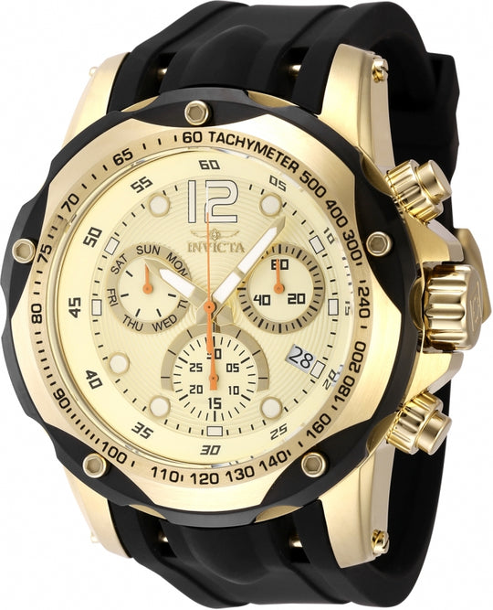 Invicta Men's 48910 Speedway Quartz Z60 FE Gold Dial Watch