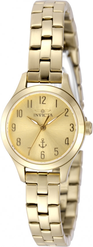 Invicta Women's 49996 OCEAN VOYAGE Quartz PC21 Gold Dial Watch