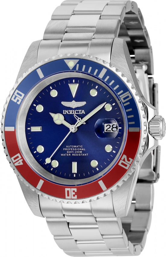 Invicta Men's 5053OBXL Pro Diver  Automatic 3 Hand Blue Dial Watch