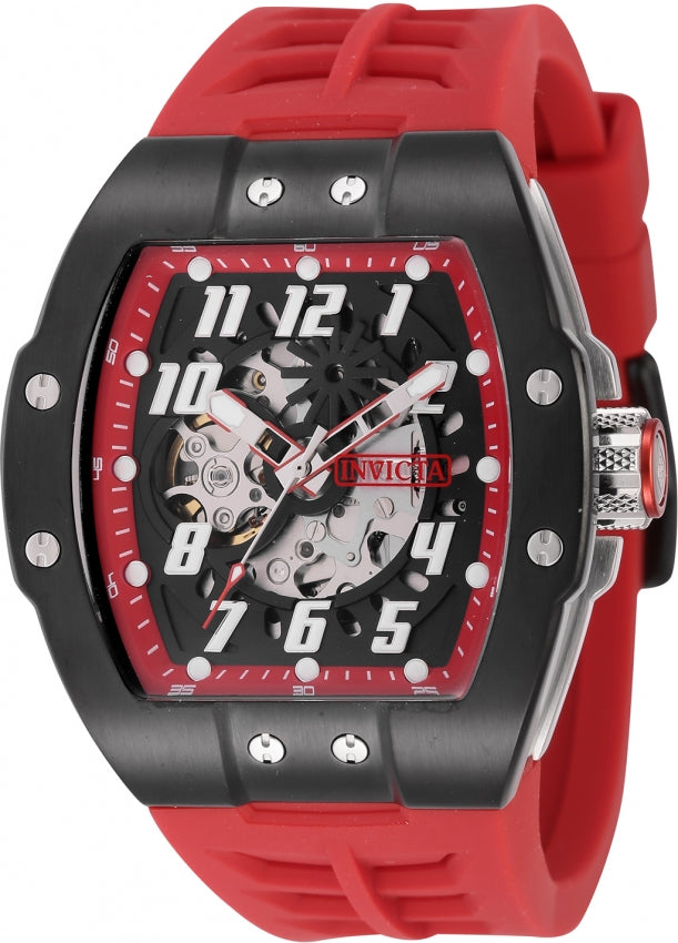 Invicta Men's 44891 S1 Rally Automatic NH70 Red, Black Dial Watch