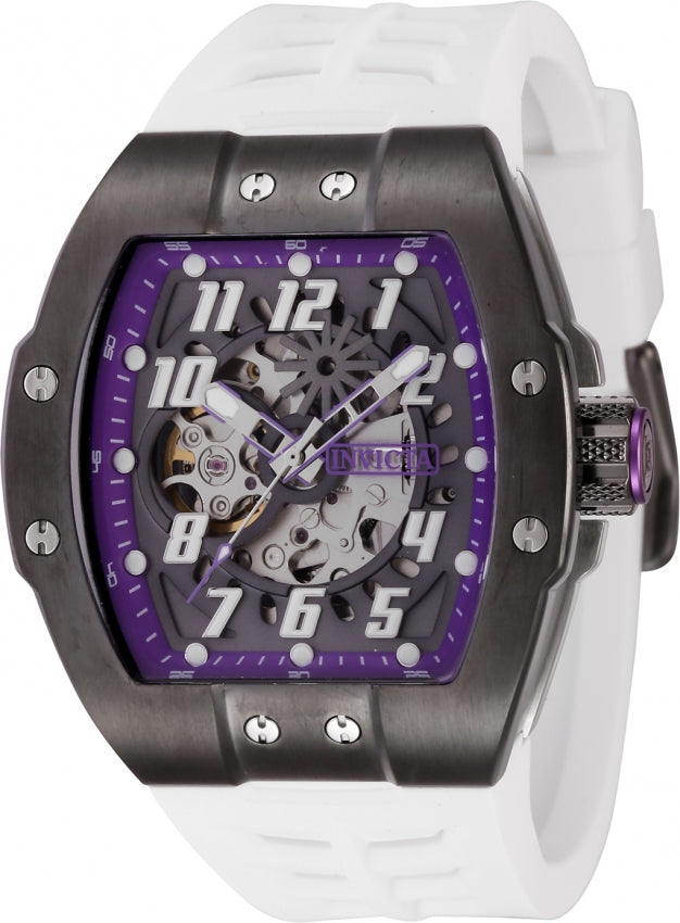 Invicta Men's 44895 S1 Rally Automatic NH70 Purple, Grey Dial Watch