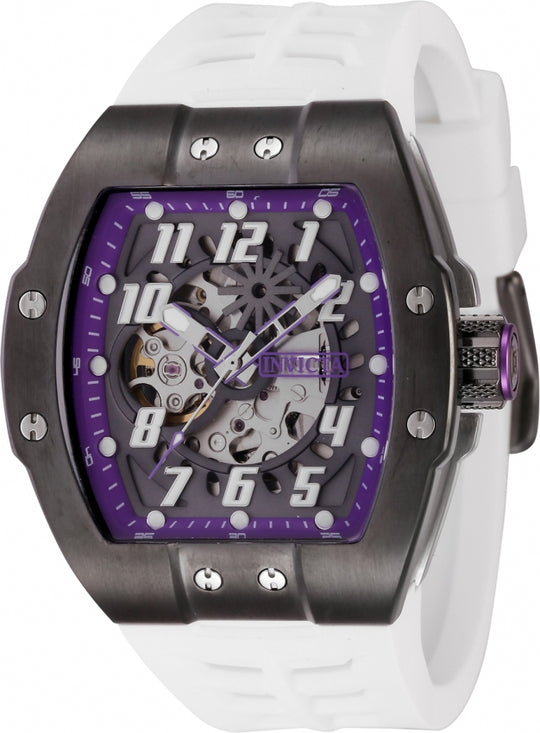 Invicta Men's 44895 S1 Rally Automatic NH70 Purple, Grey Dial Watch